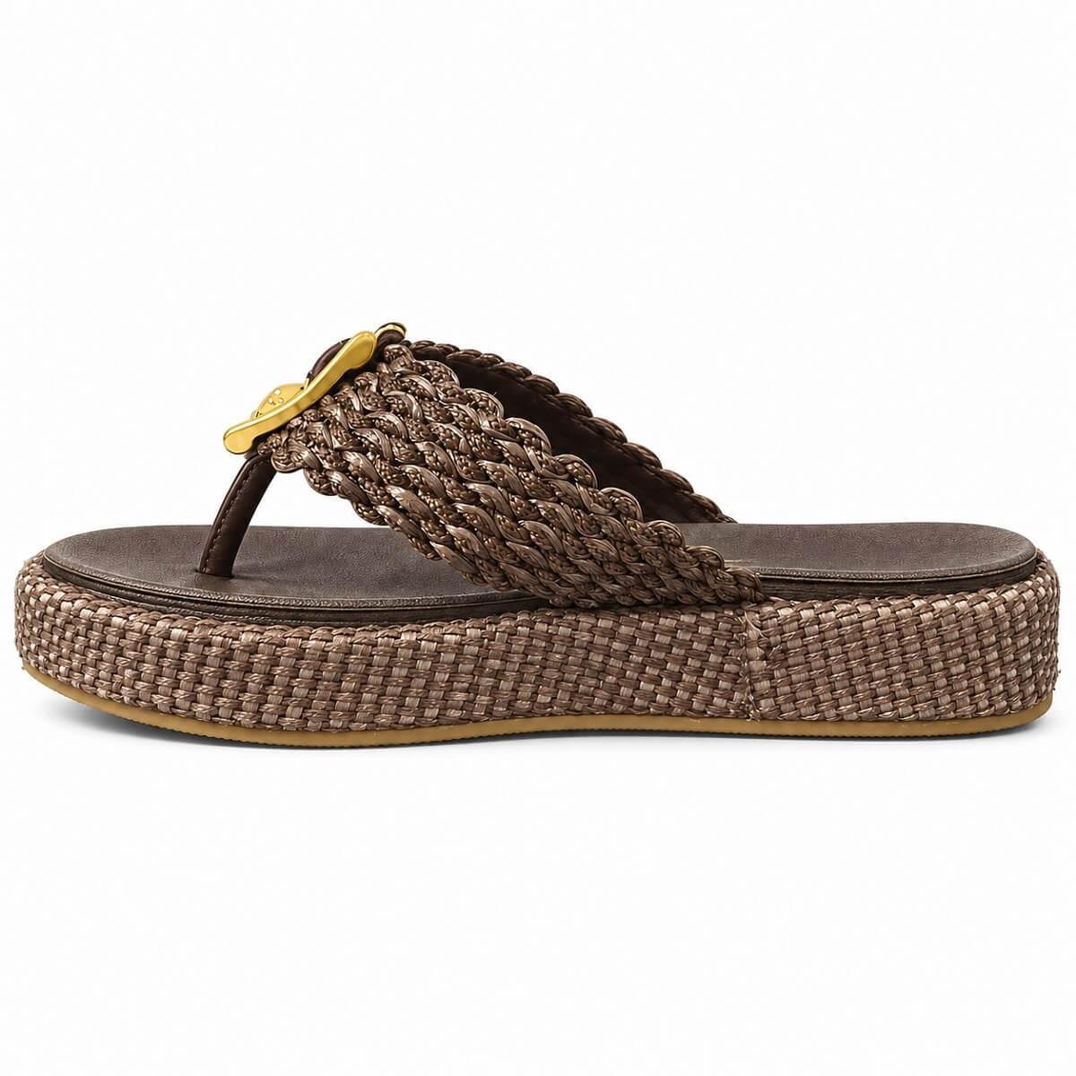 Tamanco Feminino Vizzano 6506.133 Marrom Marrom 2