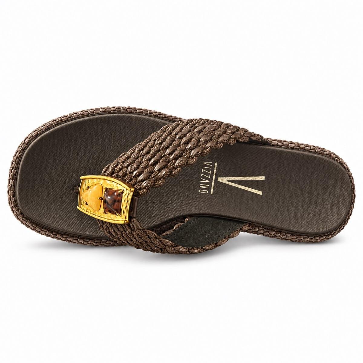 Tamanco Feminino Vizzano 6506.133 Marrom Marrom 3