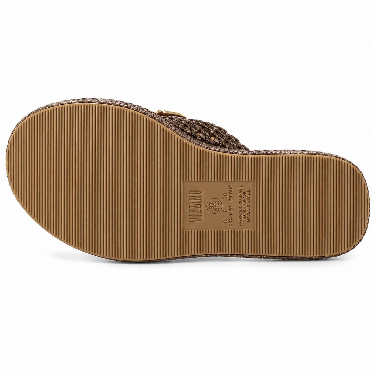 Tamanco Feminino Vizzano 6506.133 Marrom Marrom 4