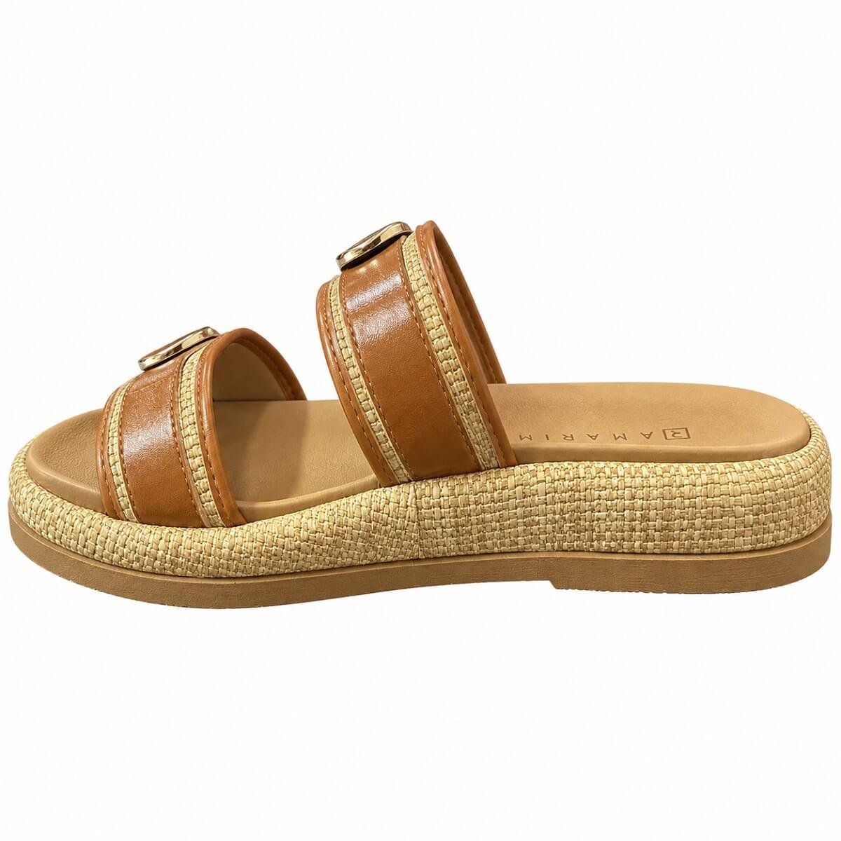 Tamanco Feminino Ramarim 26-55201 Marrom Marrom 2