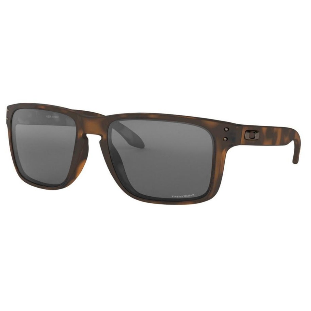 Óculos Oakley Holbrook Matte Brown Tortoise/ Lente Prizm Black Iridium Preto 1