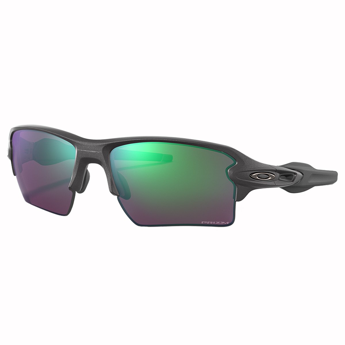 Óculos Oakley Flak 2.0 XL Steel/Lente Prizm Road Jade Cinza
