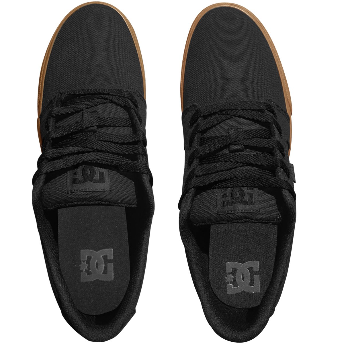 Tênis Dc Shoes Anvil TX LA Black Gum Preto 2