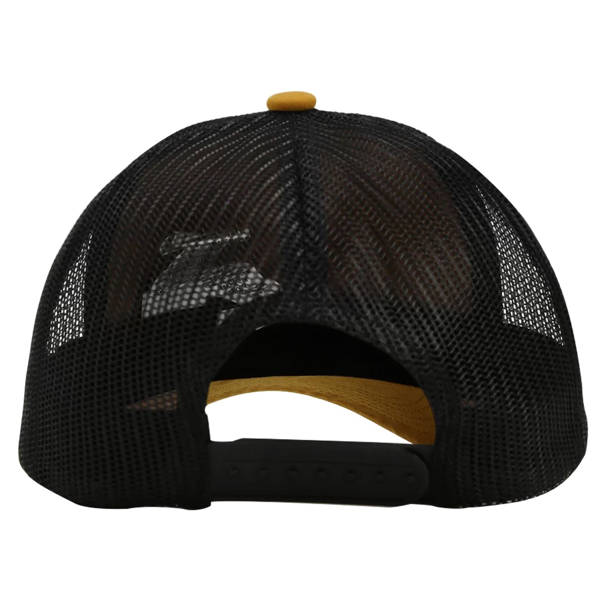 Boné Oakley Metal Ellipse Trucker Hat Amarelo Dourado 4
