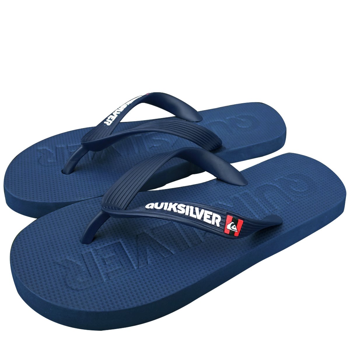 Chinelo Quiksilver Molokai Debossed Marinho Azul 2