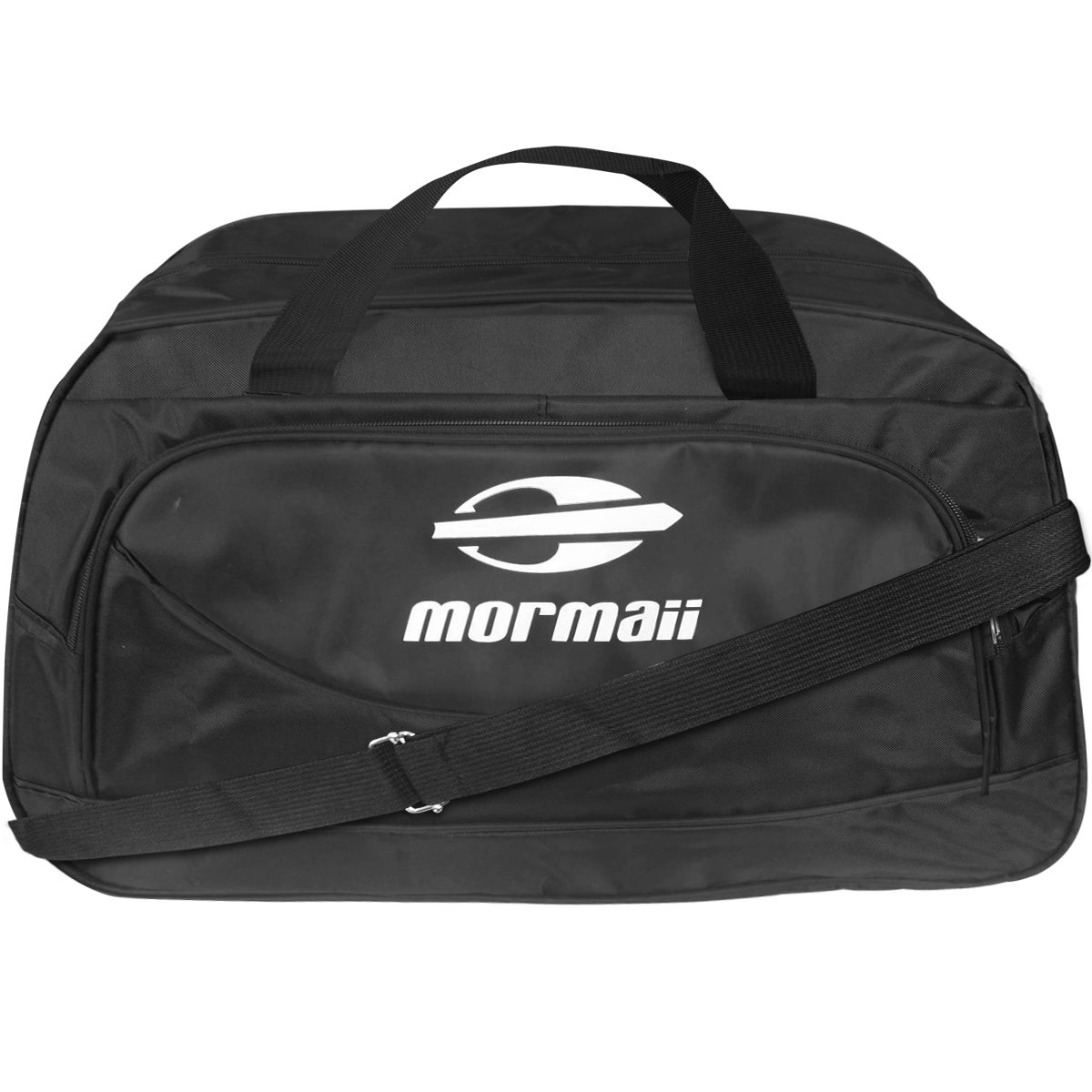 Mala Mormaii Weekend Duffel com Alças 45L Preta com Tecido Impermeavel Preto 2