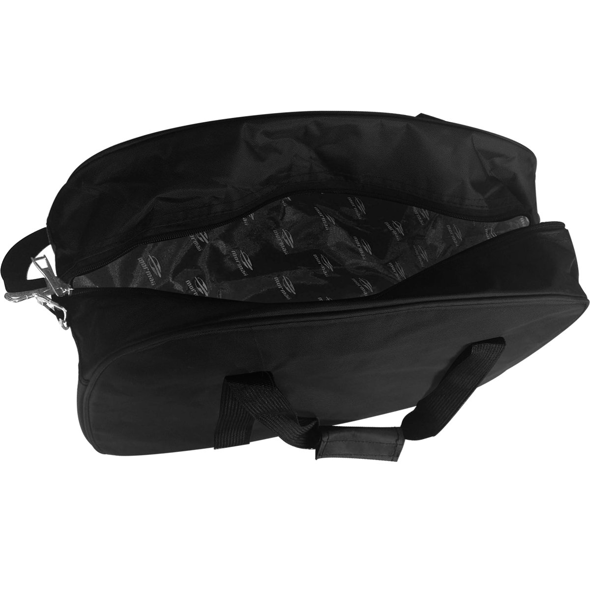 Mala Mormaii Weekend Duffel com Alças 45L Preta com Tecido Impermeavel Preto 5