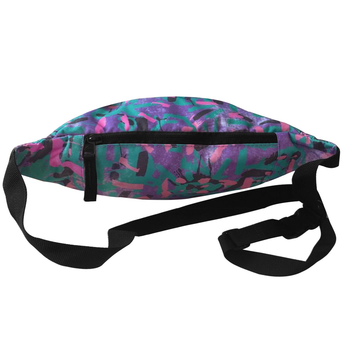 Pochete Quiksilver Stranger Things Belt Bag Full Print Purple Roxo 4