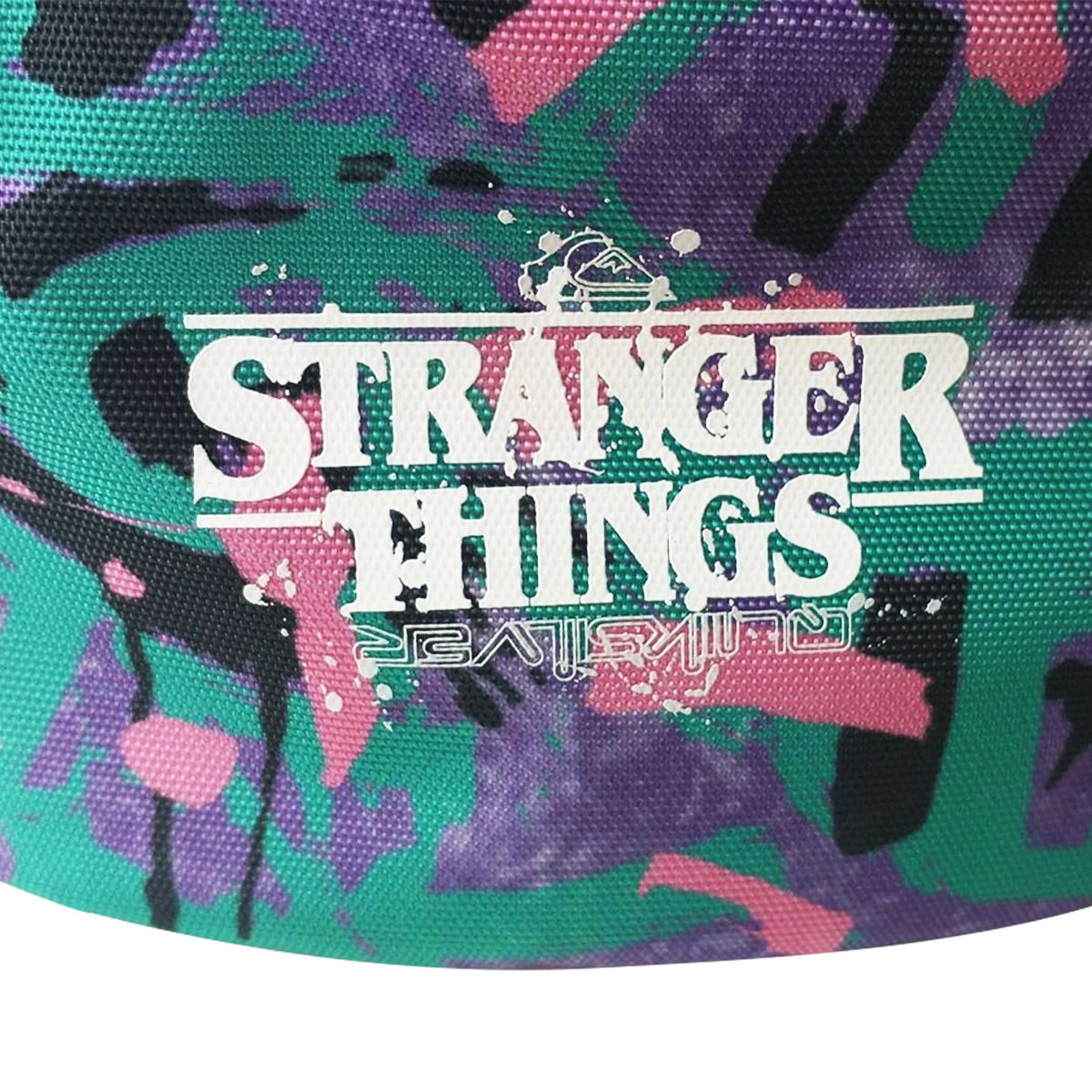 Pochete Quiksilver Stranger Things Belt Bag Full Print Purple Roxo 6