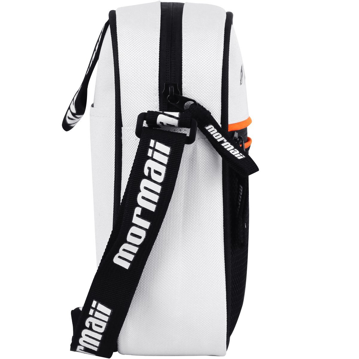 Shoulder Bag Mormaii Casual Branca com Preto Branco 3