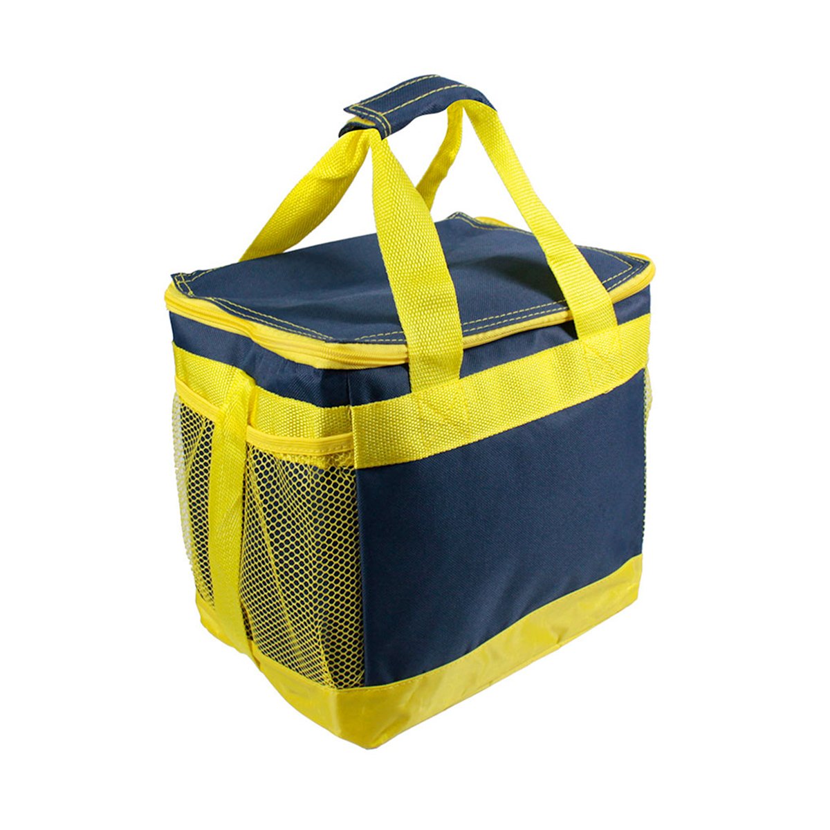 Bolsa Termica Cooler Alma de Praia Yew Stripes Amarelo 1