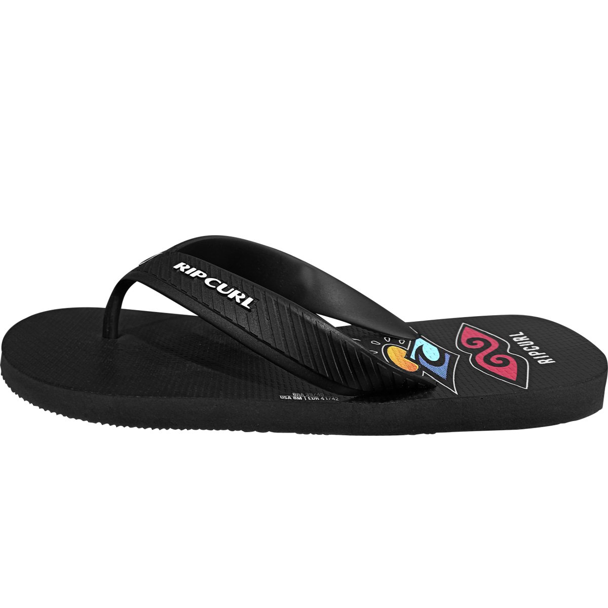 Chinelo Rip Curl The Search Black Preto 3