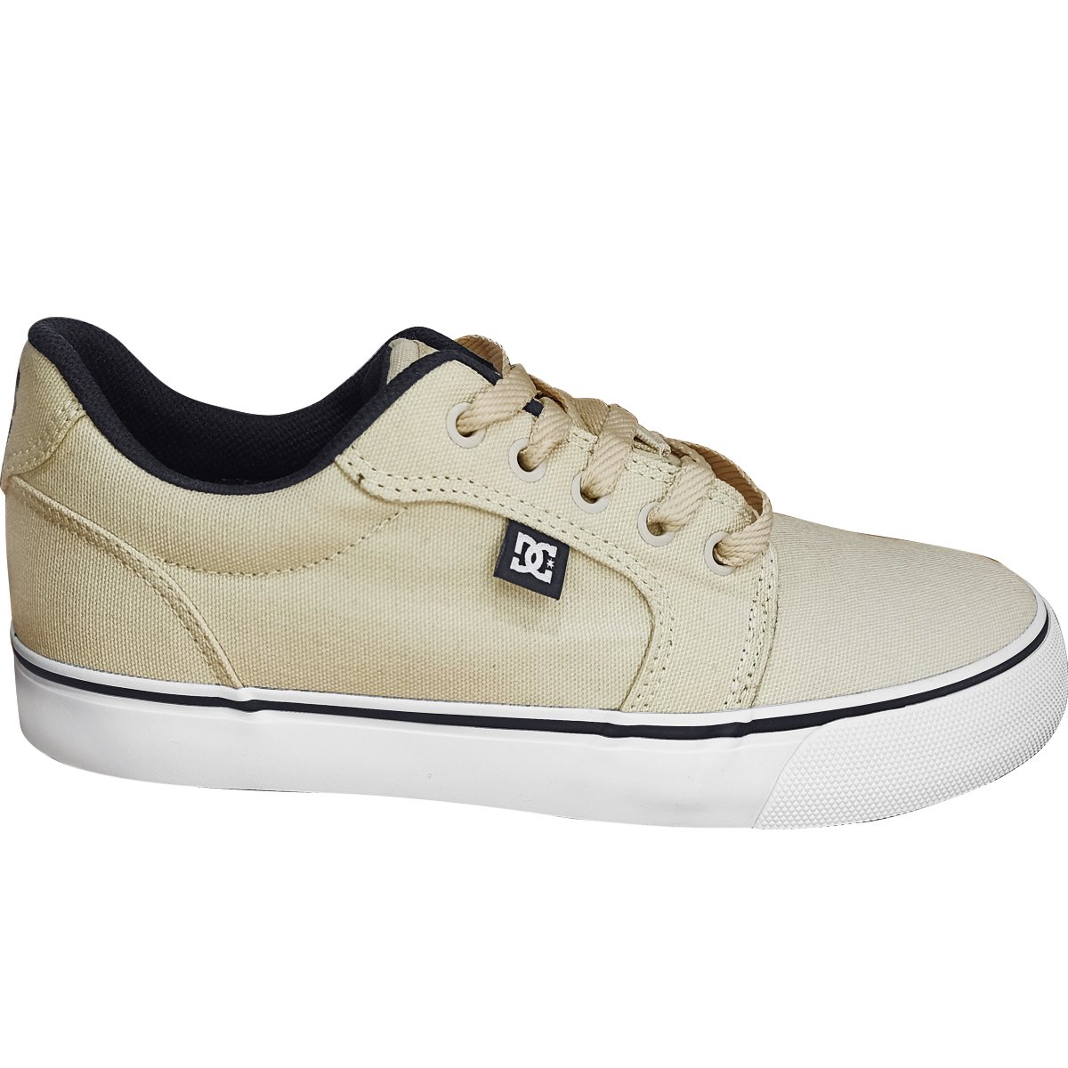 Tênis Dc Shoes Anvil TX LA Sand & White Bege 3