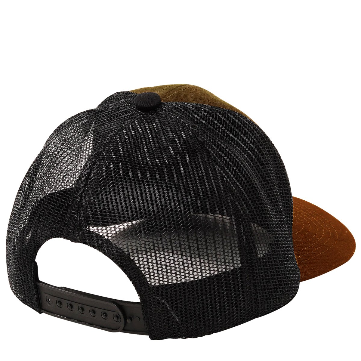 Boné Oakley Metal Ellipse Camo Trucker Hat Almond Marrom 4