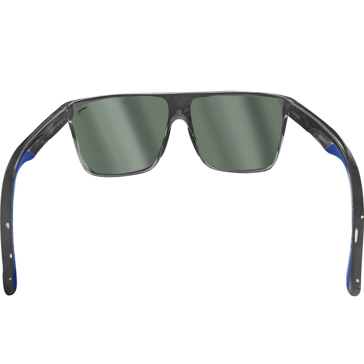 Óculos Carrera 8055 KB7 Grey Transparente/Lente Azul Espelhada Preto 4