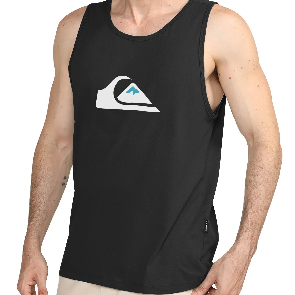 Regata Quiksilver Comp Logo Preto 2.0 Preto 3
