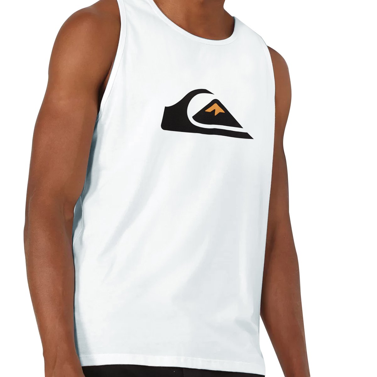 Regata Quiksilver Comp Logo Branco 2.0 Branco 3