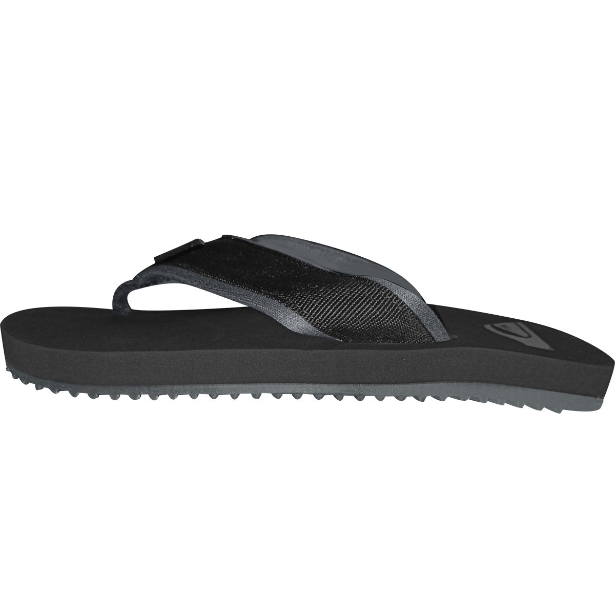 Chinelo Quiksilver Layback Neo Solid Preto Preto 3