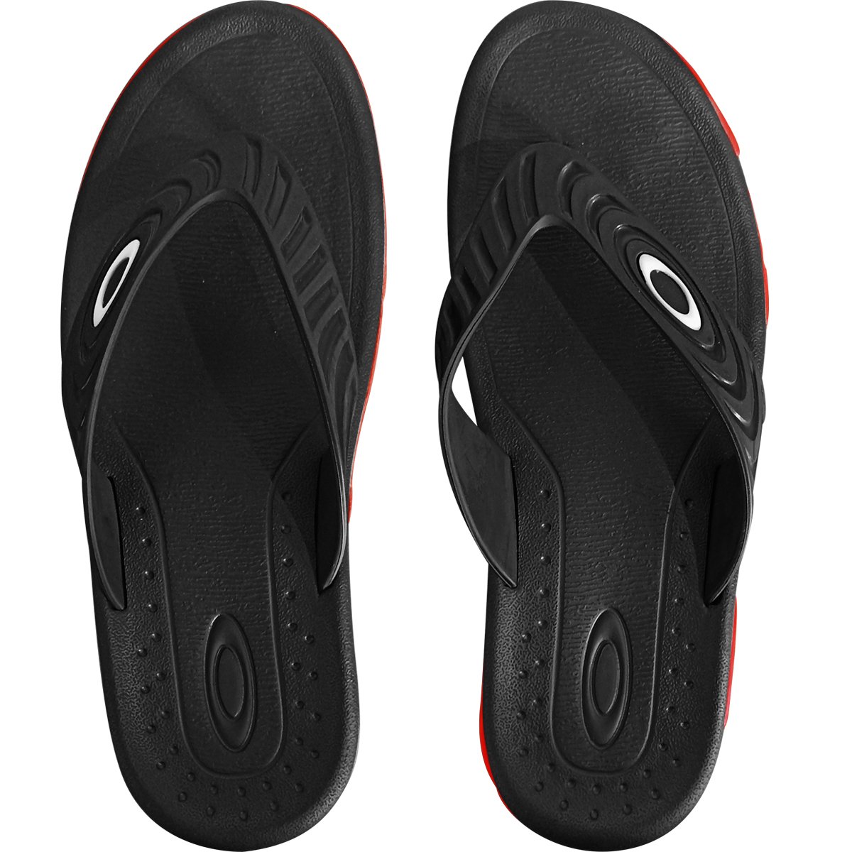 Chinelo Oakley Crowd Grenadine Vermelho 2