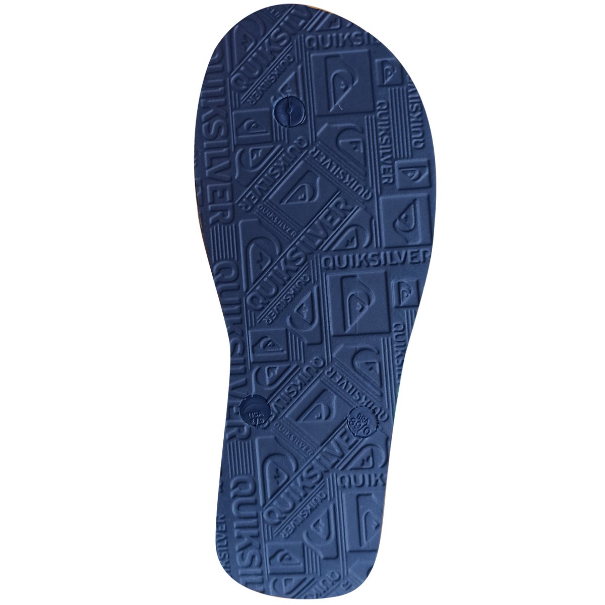 Chinelo Quiksilver Molokai Solid Marinho Azul 5