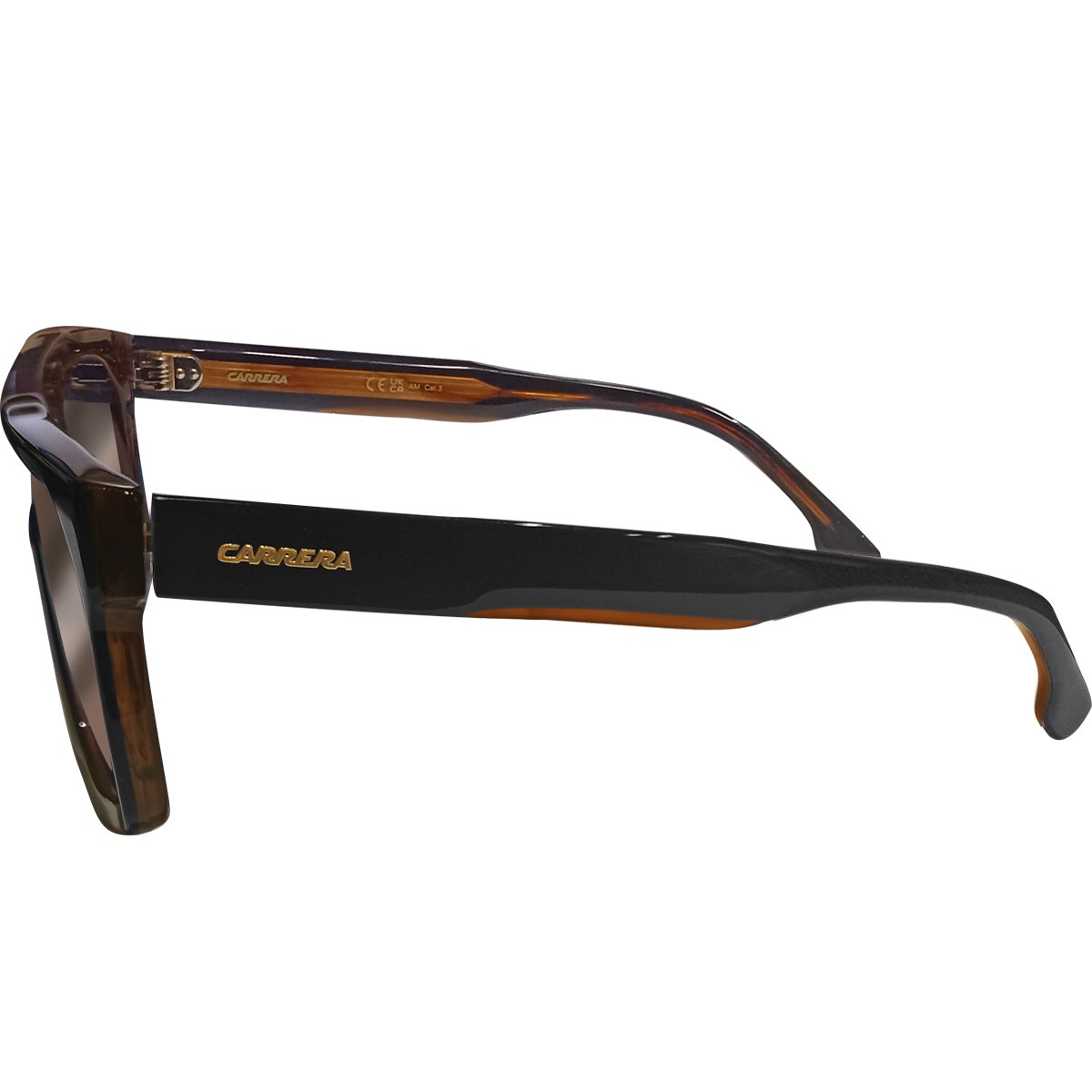 Óculos Carrera 1061/S 37N Black Horn/Lente Marrom Degradê Marrom 3