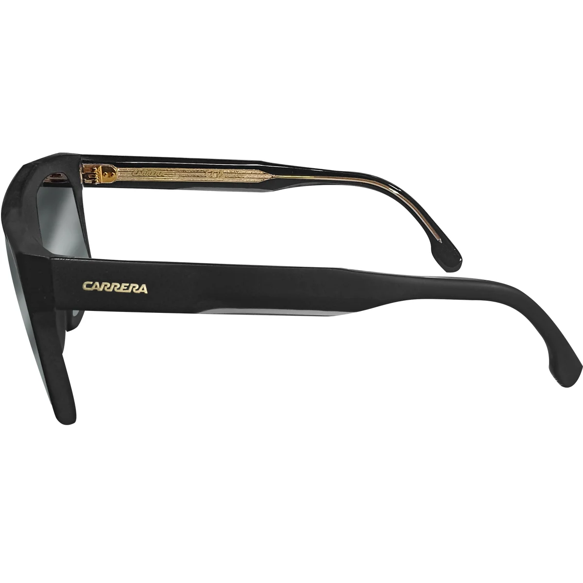 Óculos Carrera 1061/S 003 Matte Black Gold/Lente Cinza Degradê Preto 3