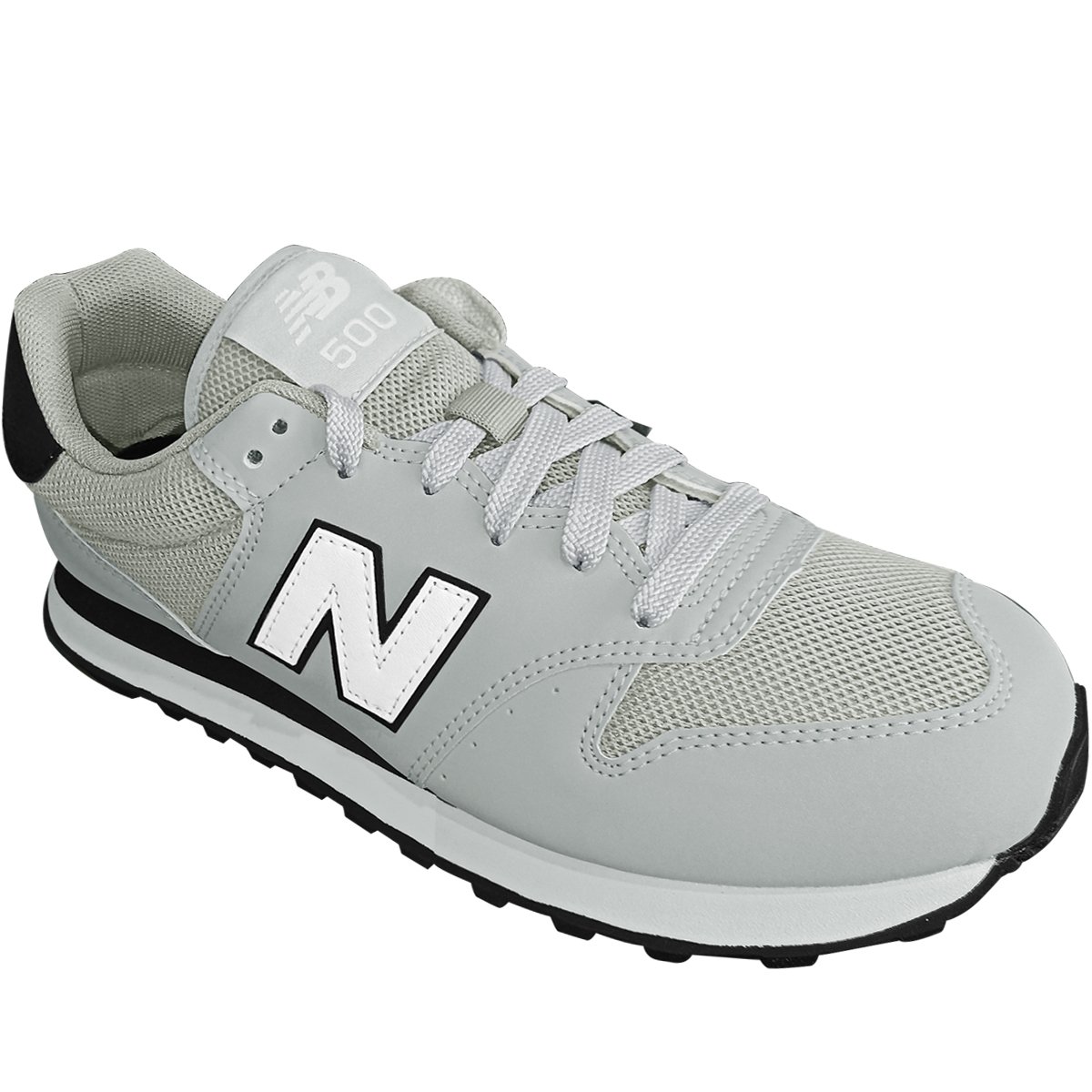 Tênis New Balance 500 v2 Cinza com Preto Cinza 1