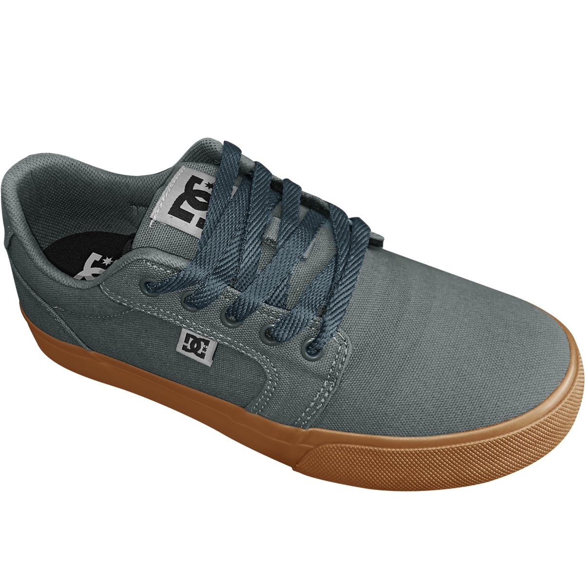 Tênis Dc Shoes Anvil TX LA Grey Black Cinza 1