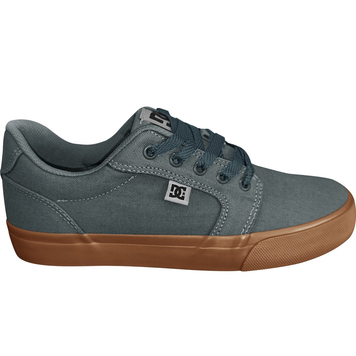 Tênis Dc Shoes Anvil TX LA Grey Black Cinza 3