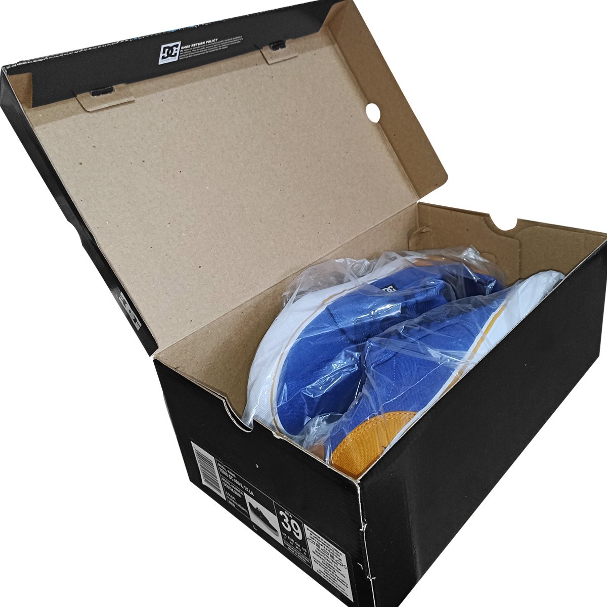 Tênis Dc Shoes Anvil TX LA Blue Mustard Azul 6