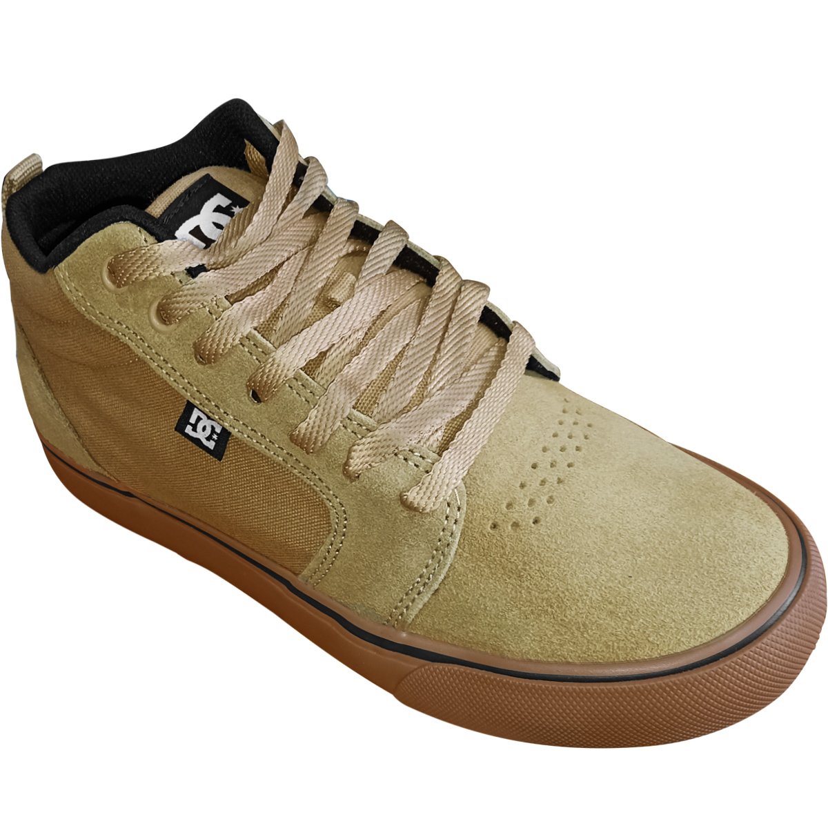 Tênis Dc Shoes Anvil LA Mid Caramel Gum Marrom 1
