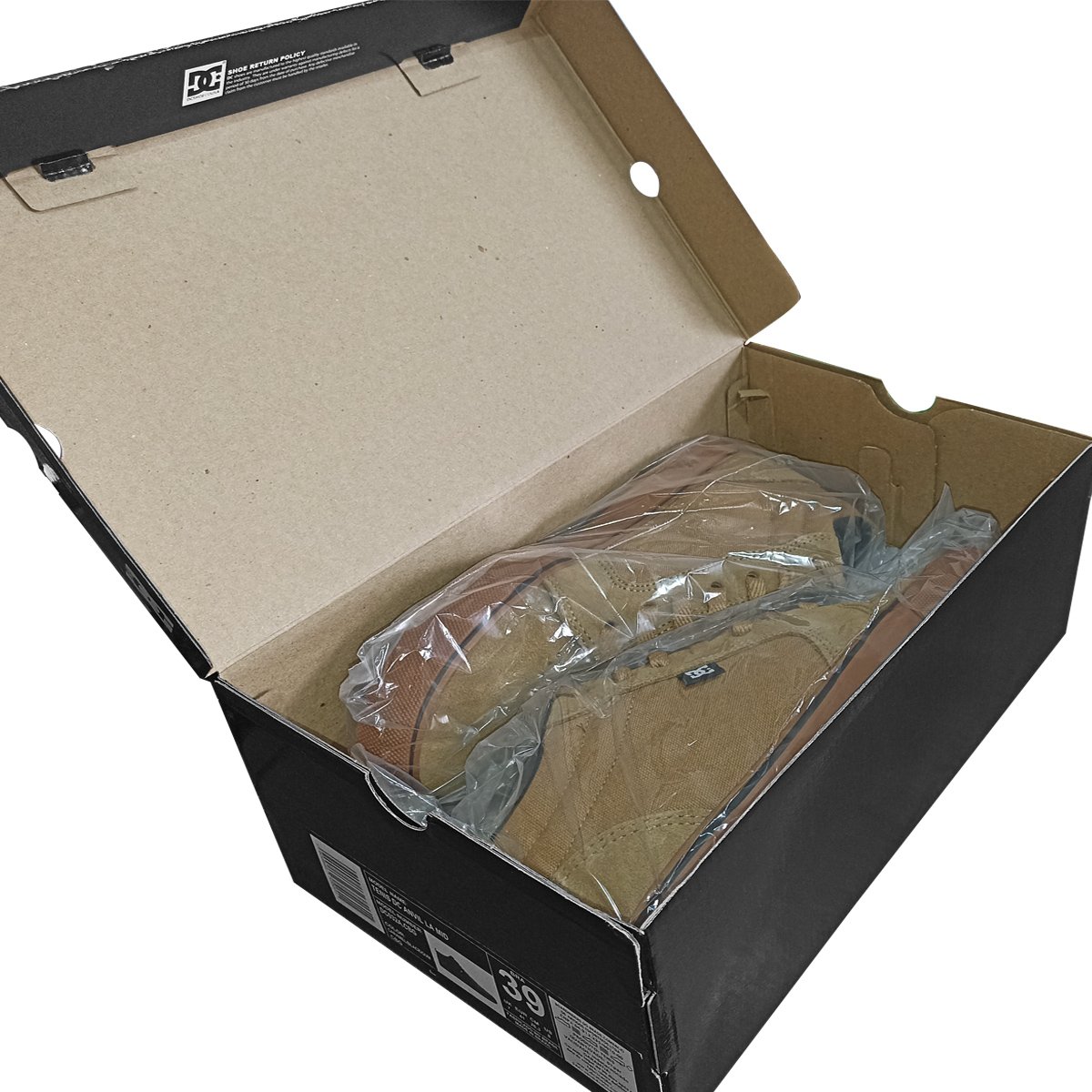 Tênis Dc Shoes Anvil LA Mid Caramel Gum Marrom 6