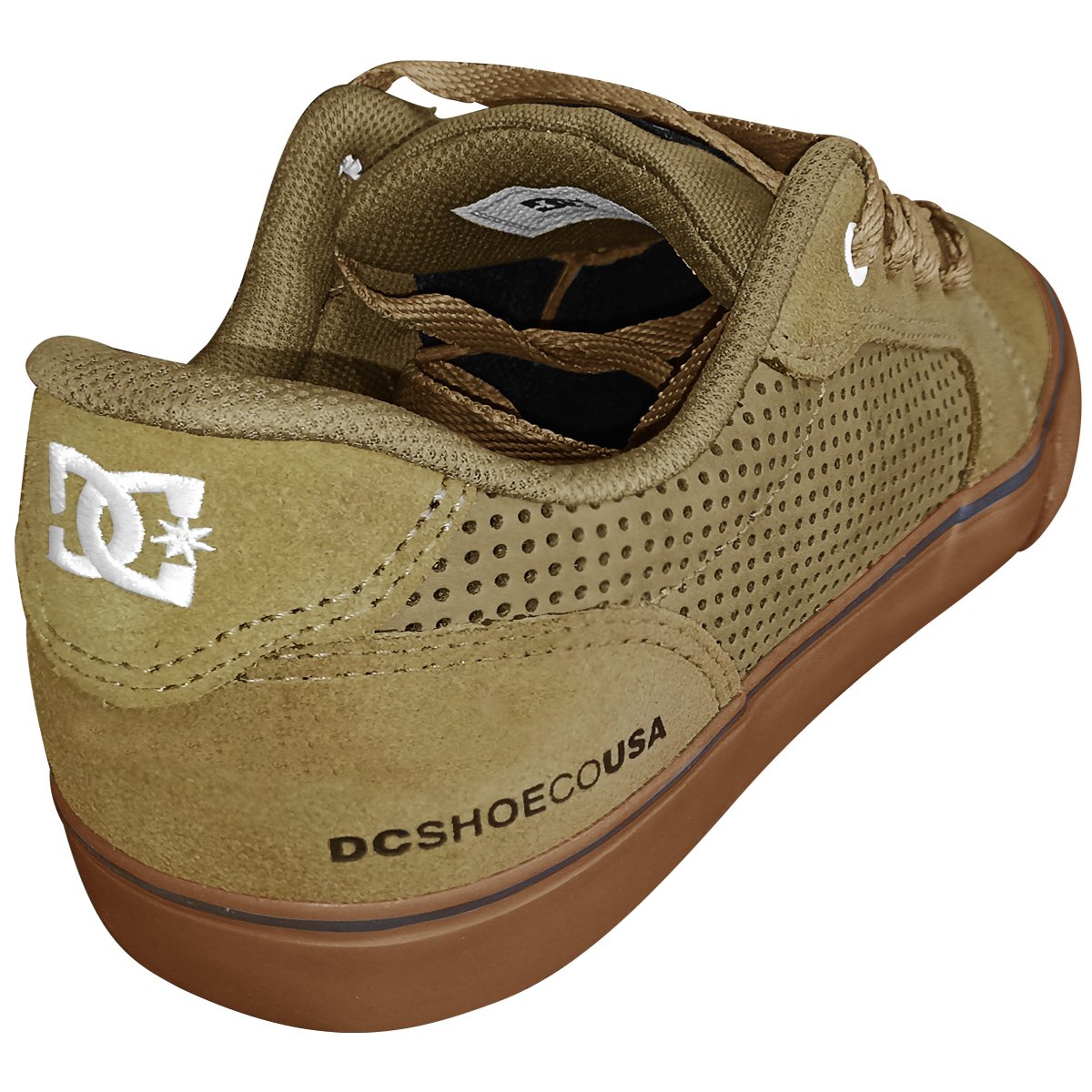Tênis Dc Shoes Anvil LA SE Caramel Black Gum Marrom 4