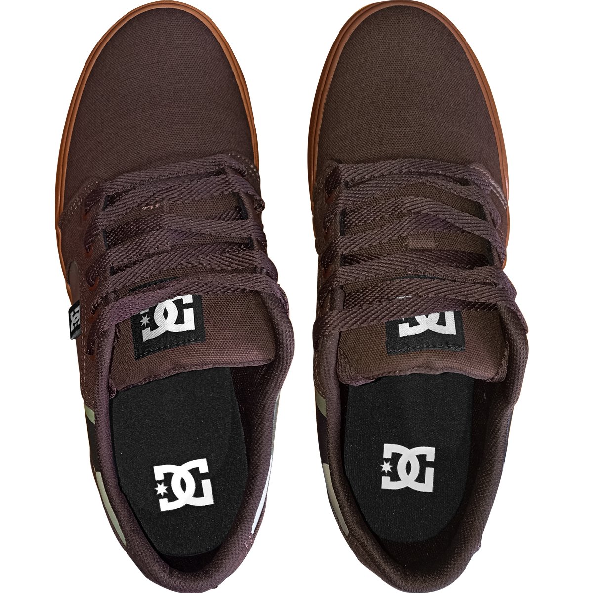 Tênis Dc Shoes Anvil TX LA Camo Marrom Gum Marrom 2