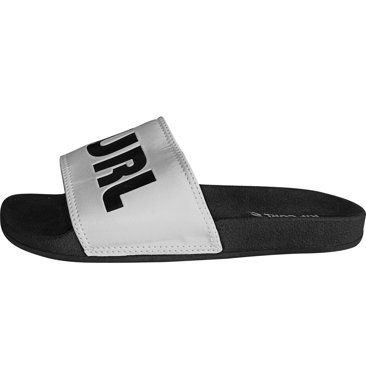 Chinelo Rip Curl Slide RC Corp Black White Preto 3
