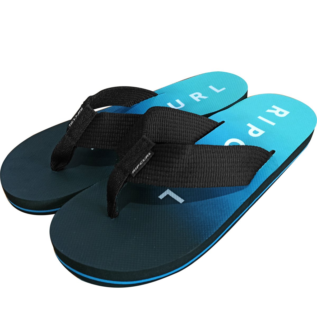 Chinelo Rip Curl Bob Cush Blue Black Azul 2