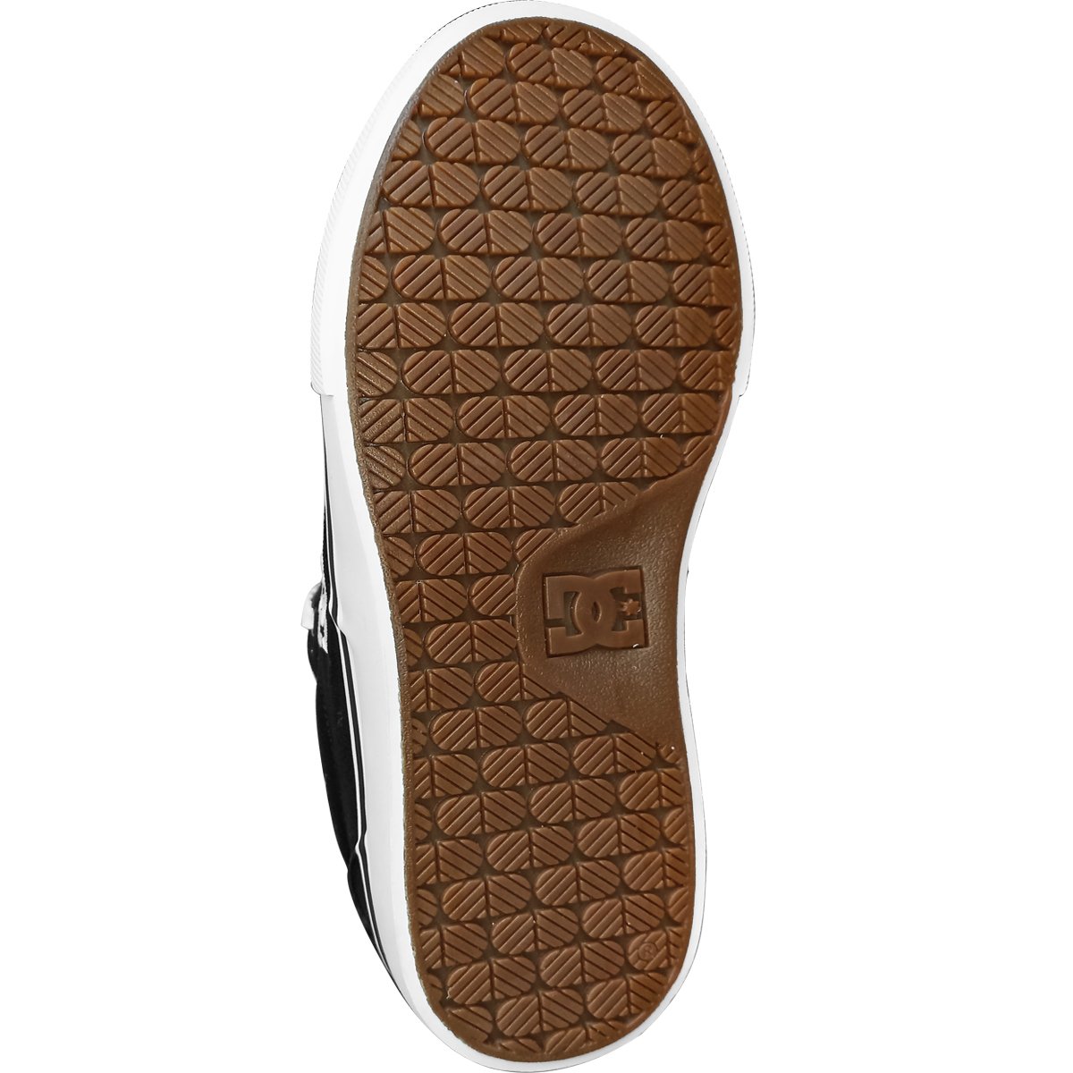 Tênis Dc Shoes New Flash 2 Tx Black e White Preto 5