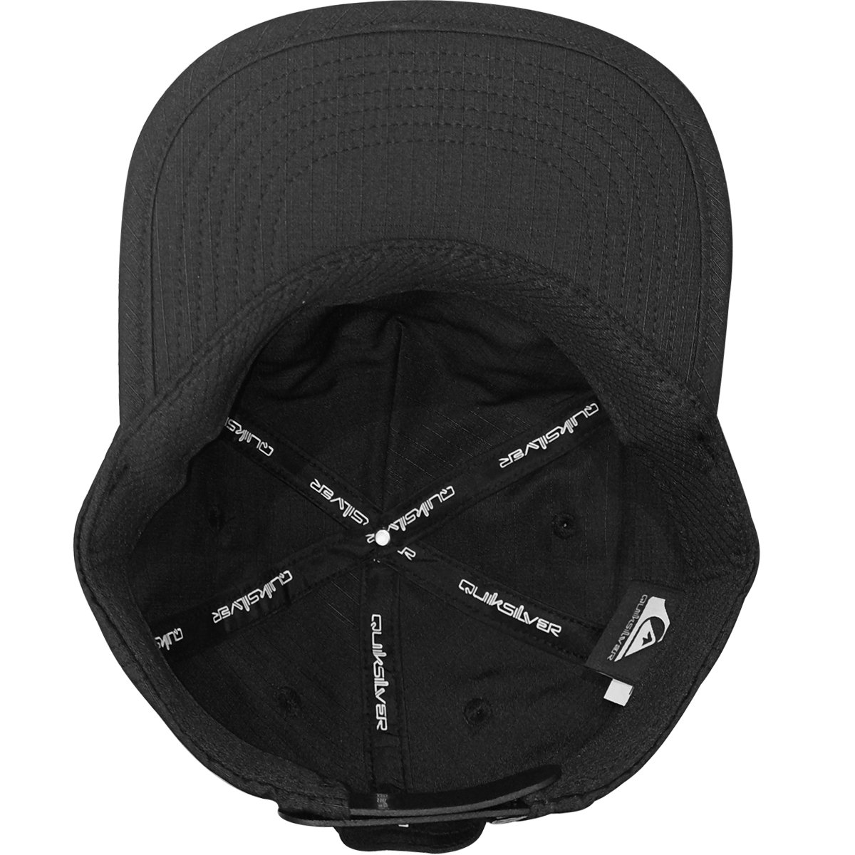 Boné Quiksilver DNA Omni Preto Branco 5