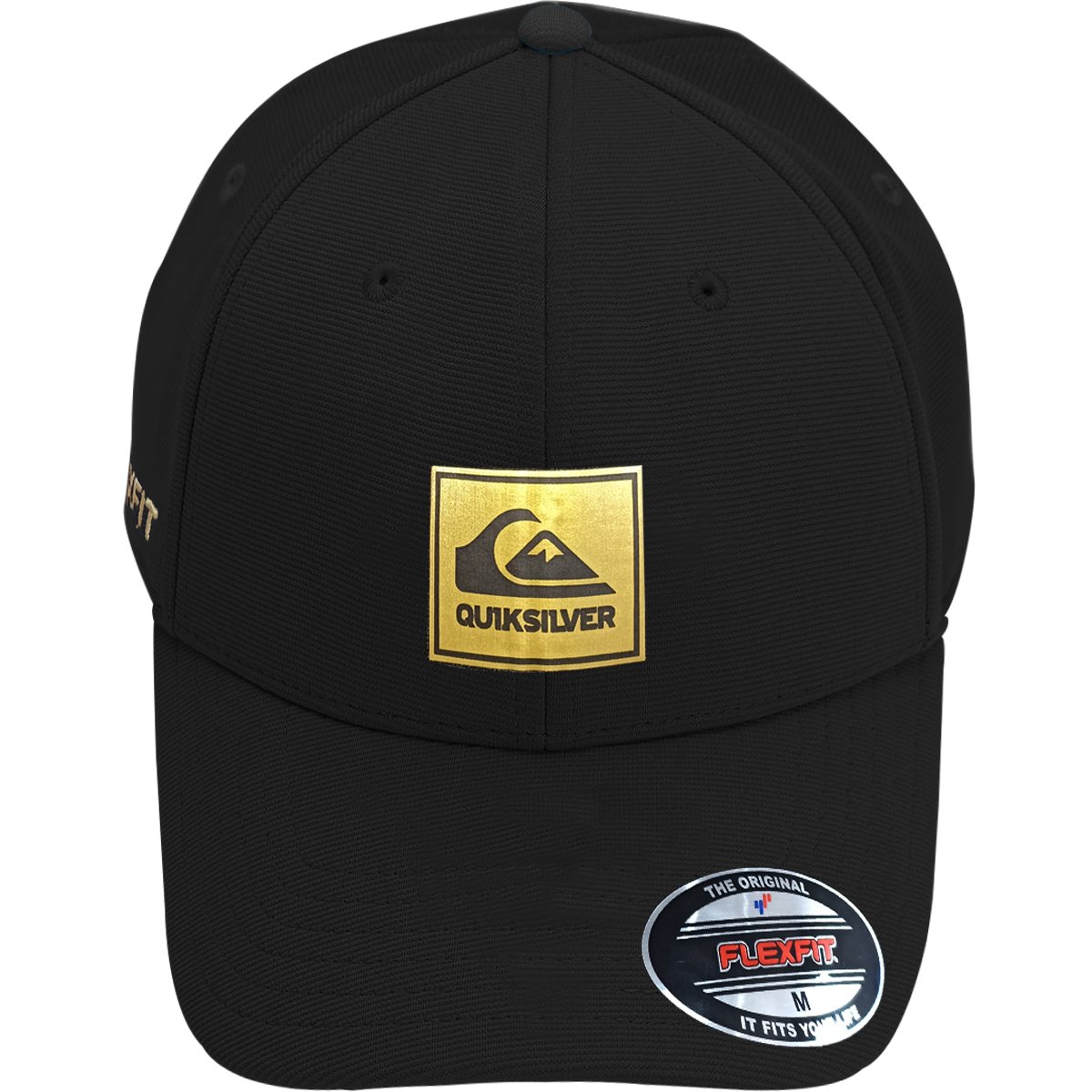 Boné Quiksilver Line Print Black Preto 2