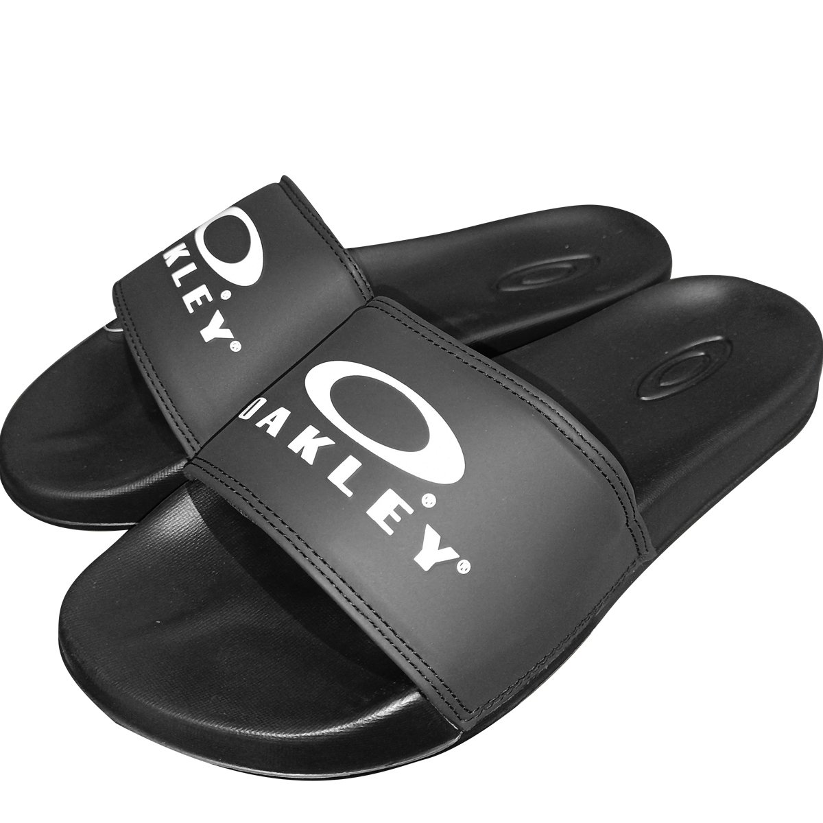 Chinelo Oakley Malibu Bark Jet Black Preto Renner - Main Image