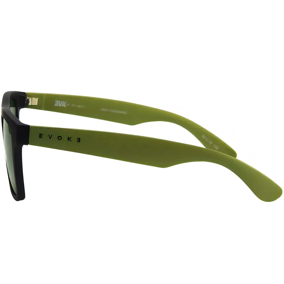 Óculos Evoke EVK 24 AE11 Matte Black Green/Lente Shiny Green Verde 3