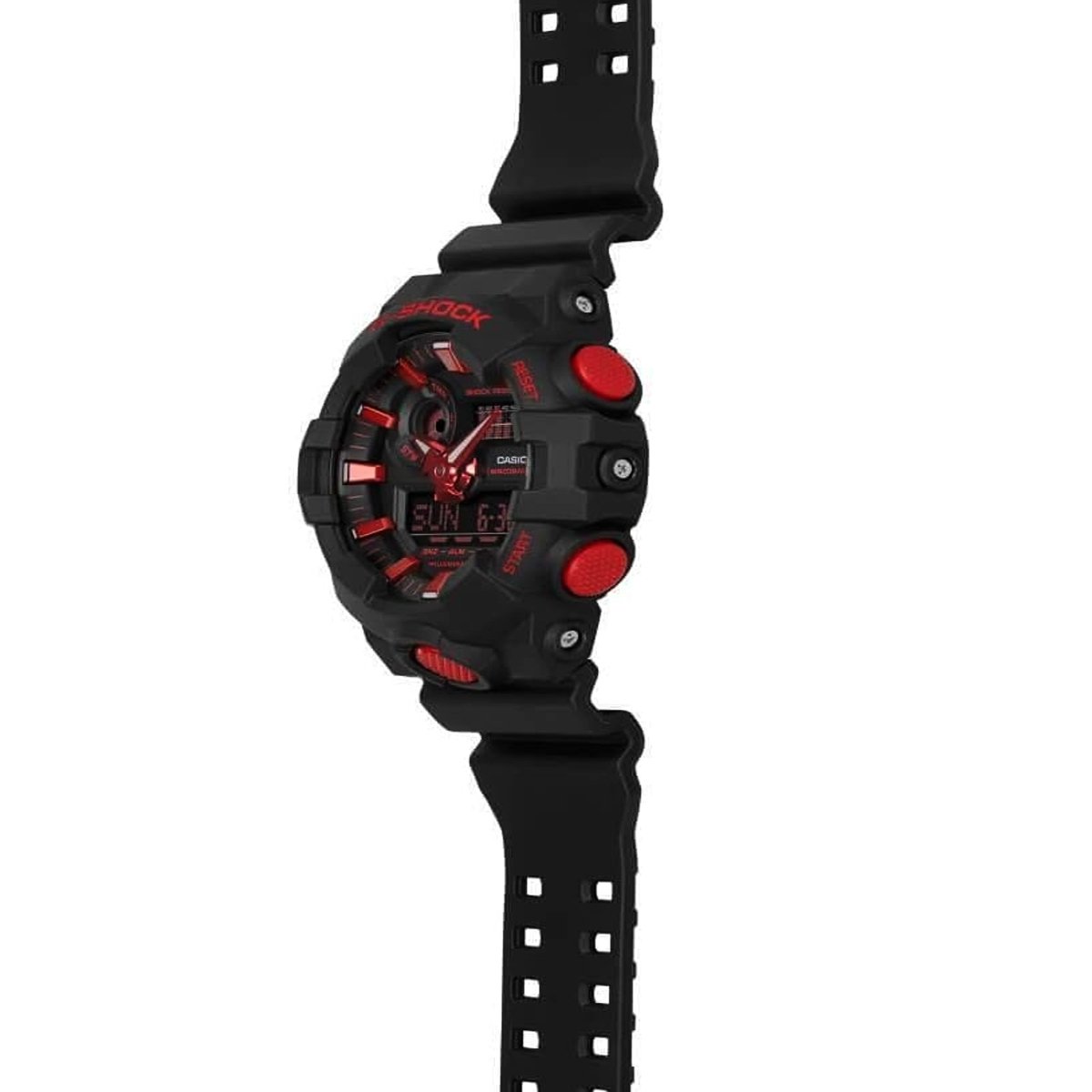 Relógio Casio G-Shock Digital e Analógico GA-700-1ADR Preto Preto 2