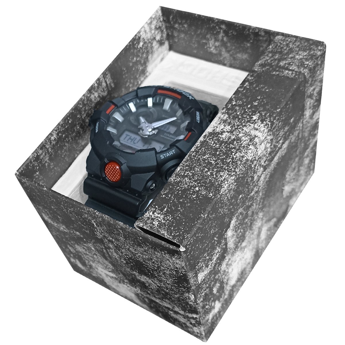 Relógio Casio G-Shock Digital e Analógico GA-700-1ADR Preto Preto 4