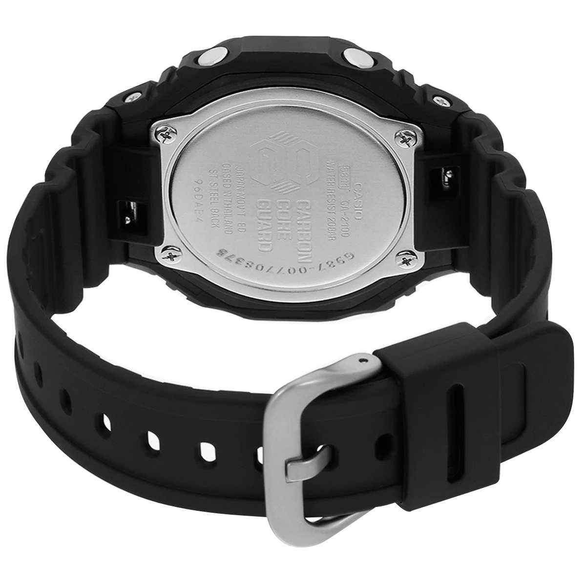 Relógio Casio G-Shock Digital e Analógico GA-2100-1ADR Preto Preto 4
