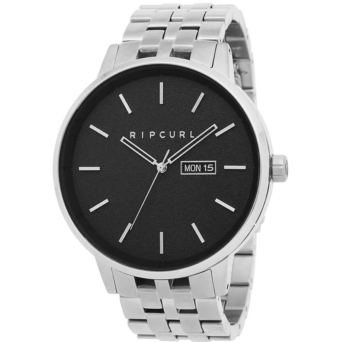 Relógio Rip Curl Detroit SSS Black Prata 2