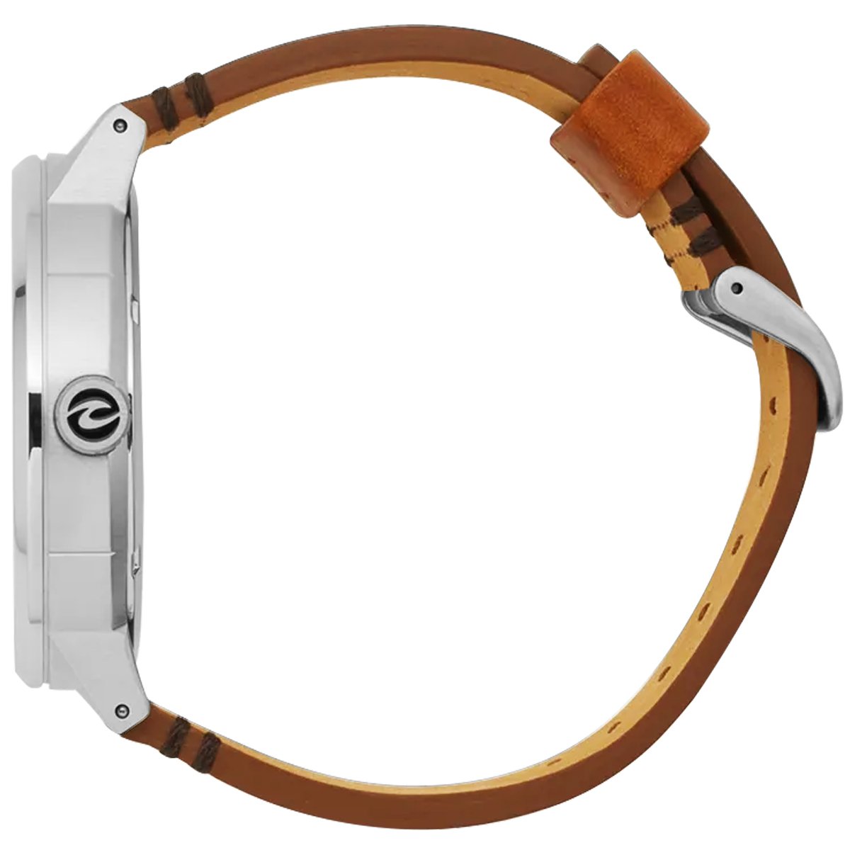 Relógio Rip Curl Detroit Leather Emerald Prata 3