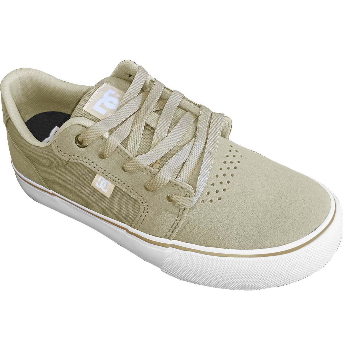 Tênis Dc Shoes Anvil LA Khaki Bege 1