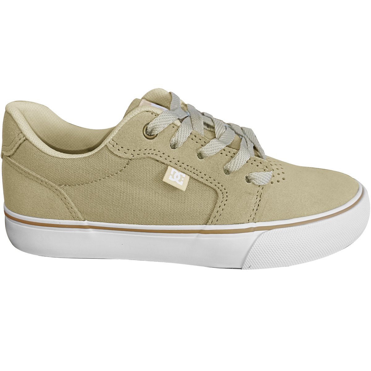 Tênis Dc Shoes Anvil LA Khaki Bege 3