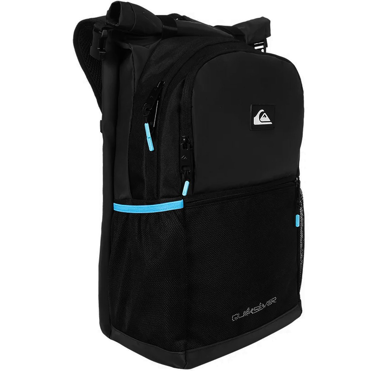 Mochila Quiksilver Urban Adventure Preta e Azul 30L Preto 3