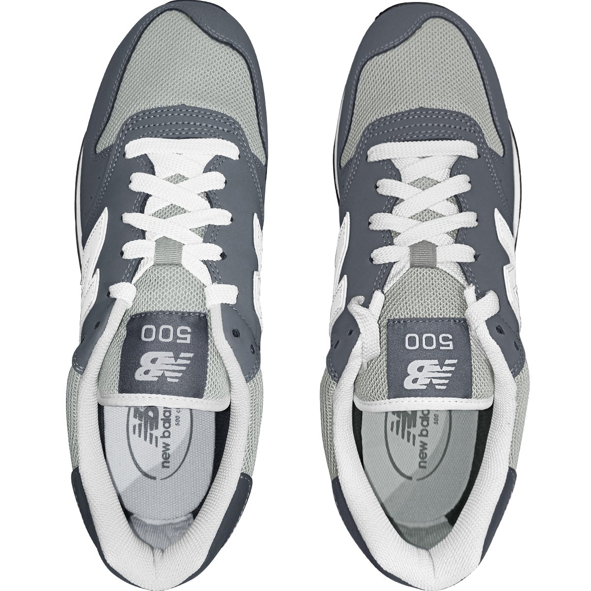 Tênis New Balance 500 v2 Cinza Grafite e Branco Cinza 2